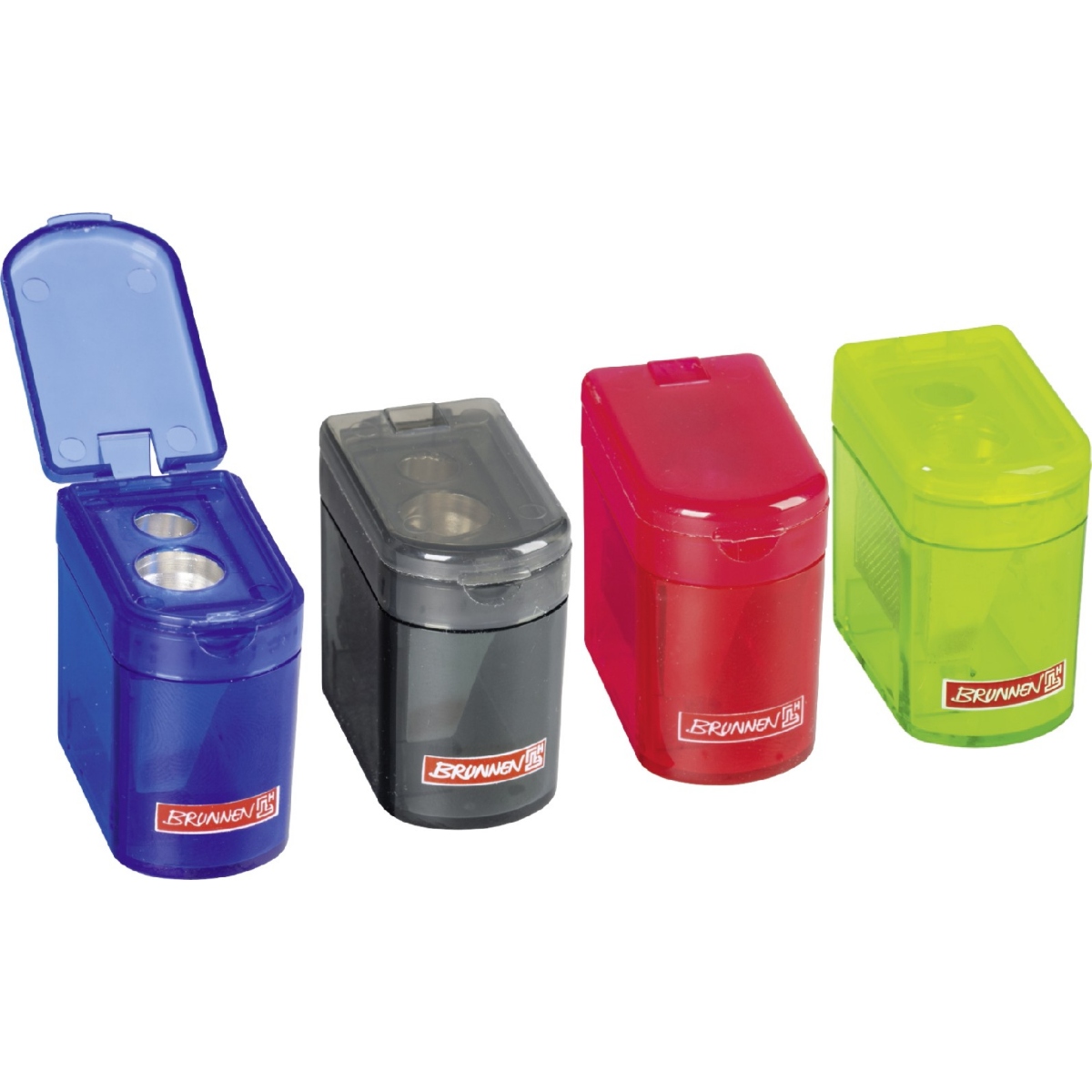 Sharpeners - 2 Hole Pencil Sharpener - (Brunnen)